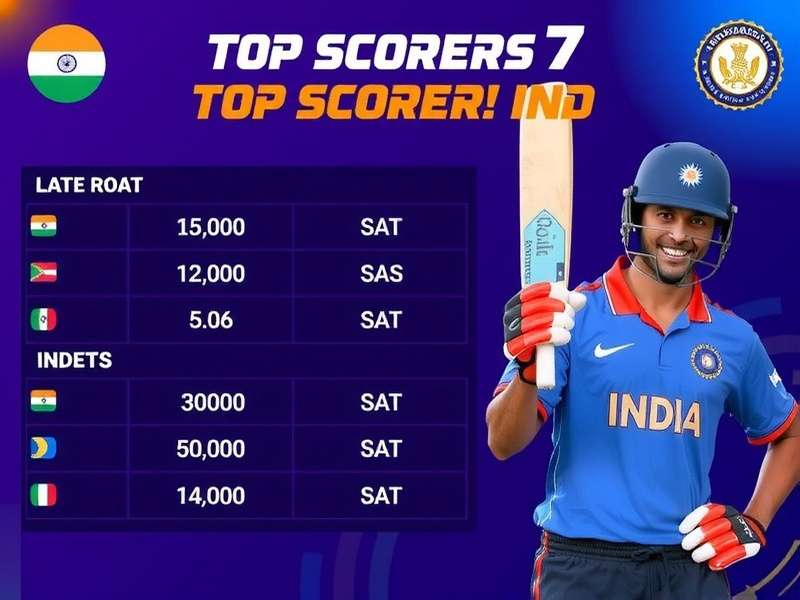 Build your cricket career in Top Scorer7 IND Top Scorer7 IND Career Mode
